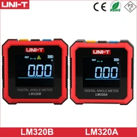 uni t lm320a lm320b electronic angle meter digital protractor magnetic inclinometer angle tester bevel box backlight