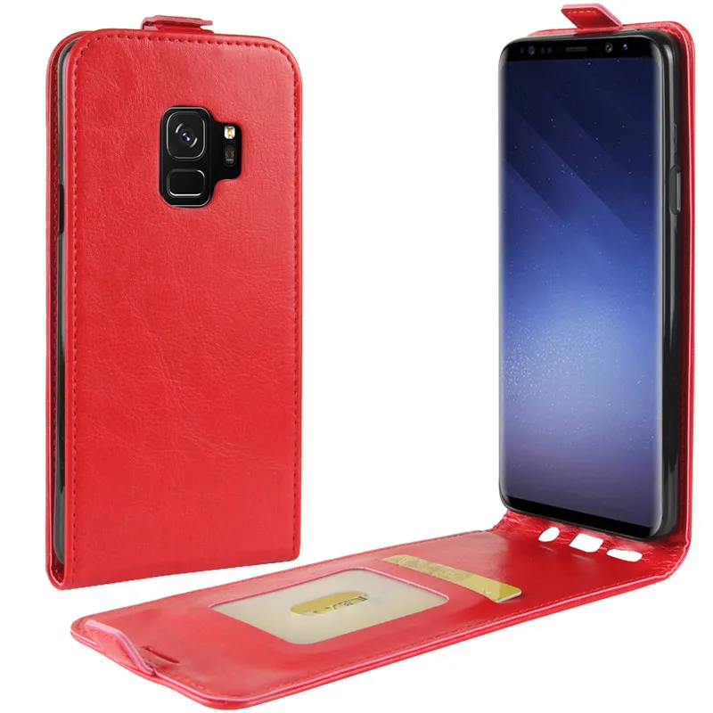 

For Samsung Galaxy S9 Case Samsung S9 Case 5.8 inch PU Leather Back Cover Phone Case For Samsung Galaxy S9 SM-G960 G960 S 9 Flip