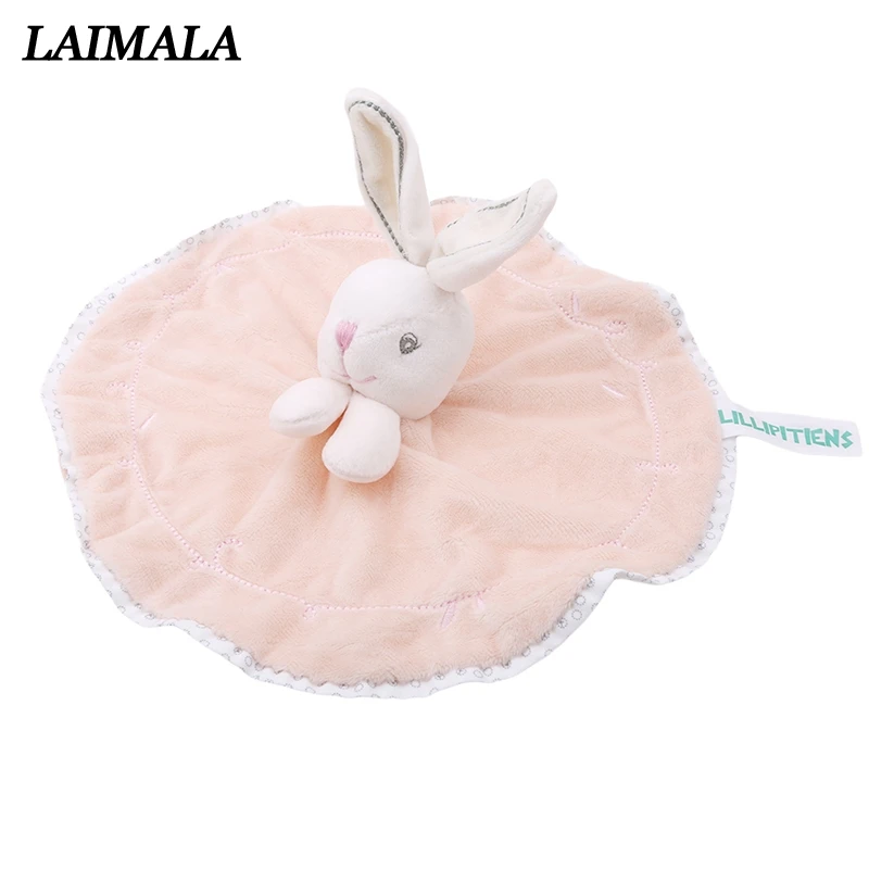 Newborn Baby Bunny Soothing Towel Girls Boys Comfort Toys Infant Gift Soft Security Blanket Sleep Friend Rabbit Doll Plush |