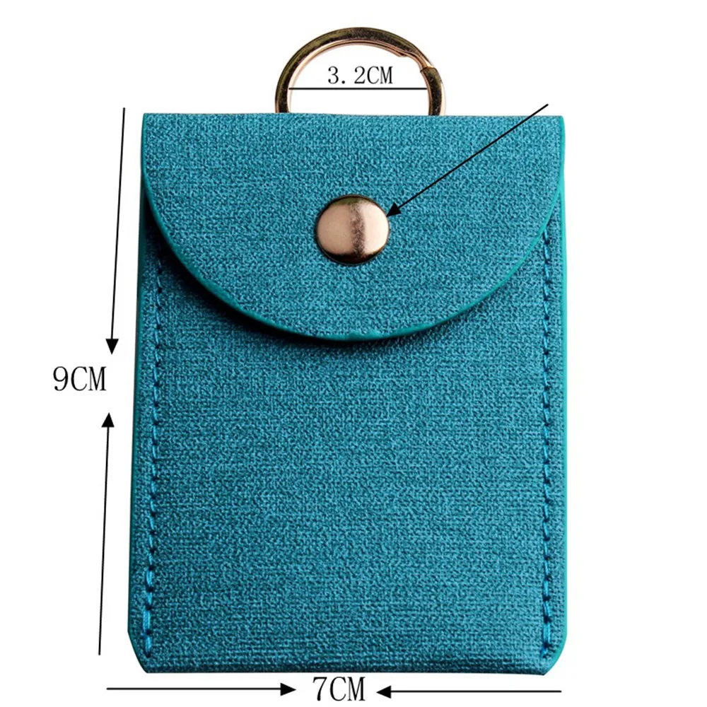 

1pcs Pu Leather Id Card Holder Bank Credit Card Case Wallet Business Card Cover