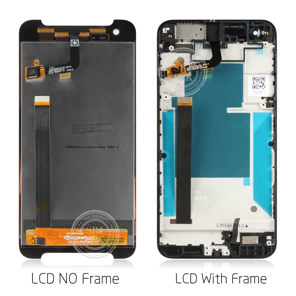 Без битых Пиксели 5 &quotДисплей для HTC один X9 ЖК-дисплей кодирующий преобразователь