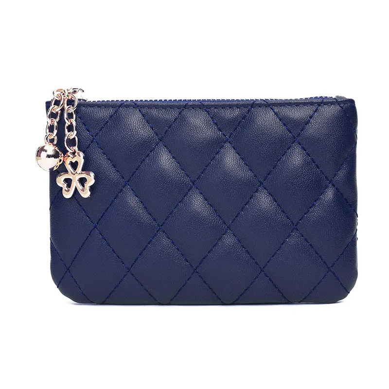 Брендовый дизайнерский Женский мини-кошелек из натуральной овечьей кожи в