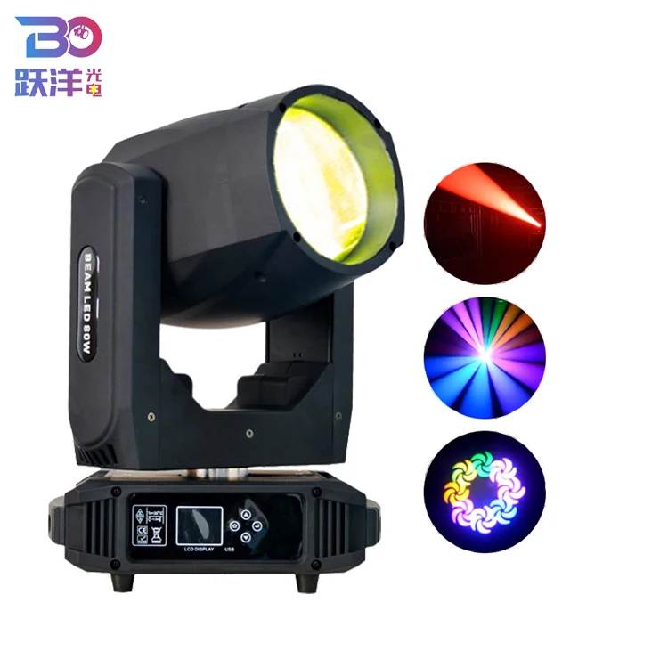 

80w led beam moving+head+light Pro Stage Show Event Sharpy 200w Beam Moving Head Light of China