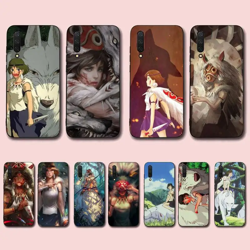 

Yinuoda Anime Princess Mononoke Phone Case for Xiaomi mi 5 6 8 9 10 lite pro SE Mix 2s 3 F1 Max2 3