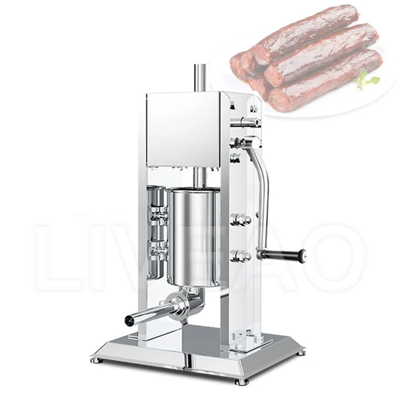 

Коммерческий ручной колбасный наполнитель, машина для наполнения Экструдером, оборудование для обработки колбасы