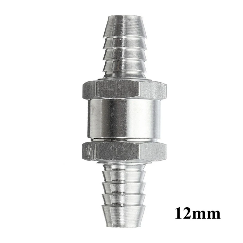

Automobile Fuel One-way Check Valve 4/6/8/10/12mm Suitable For Carburetor Aluminum Alloy Check Valve 0.2-6 Bar Power Tools