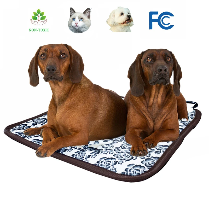 

Регулируемые нагревательные подушки для домашних животных, мягкая защита с проводом, электрическое тепловое водонепроницаемое одеяло, без...