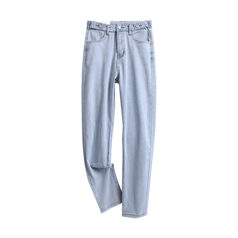 

Vintage Fashion Harem Pants Novelty Women High Street Summer Jeans 2021 NEW Thin Slim Waist Denim Clothing For Girls Dropship