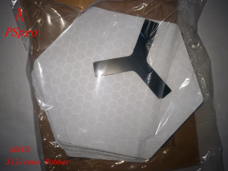 Waxless Шестигранная доска для серфинга, Накладка для палубной тяги, Накладка для серфинга, резиновая накладка PSpro Grip Pad