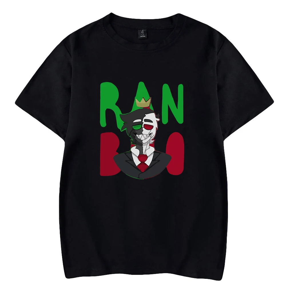 

2021 Ranboo Dreamwastaken Merch Футболка с принтом смайлика летние мужские женские модные хлопковые футболки для детей мальчиков девочек Kawaii Топы