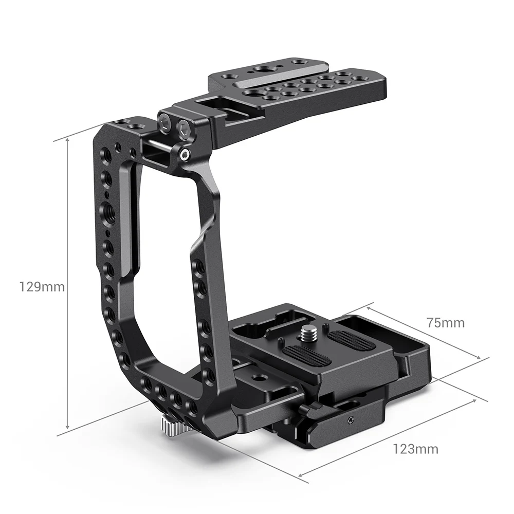 SmallRig BMPCC 4K половинная клетка для карманной кинокамеры Blackmagic Design с встроенной