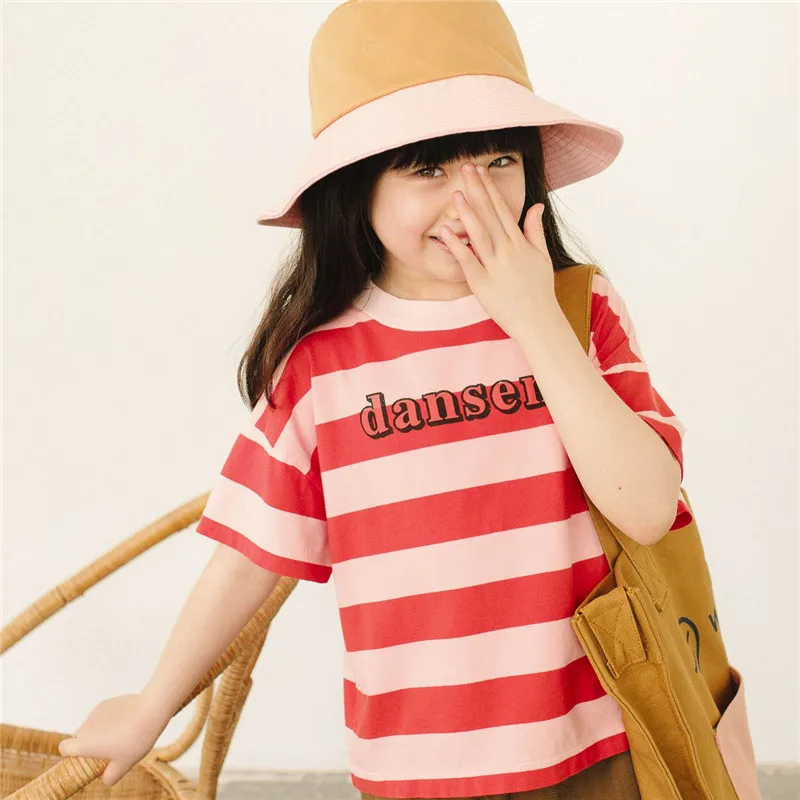 

Kids Boys Girls Casual Style T Shirt Cotton Kids Fashion Brand Clothes children Short Sleeve Summer Clothing Girl boys top wz42
