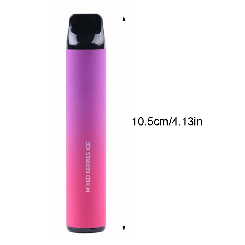 

Fruits Flavor 1600 Puffs Disposable Vapor Hookah Electronic Shisha Stick Pen Safe Vaporizer Mini Cigarettes Windproof