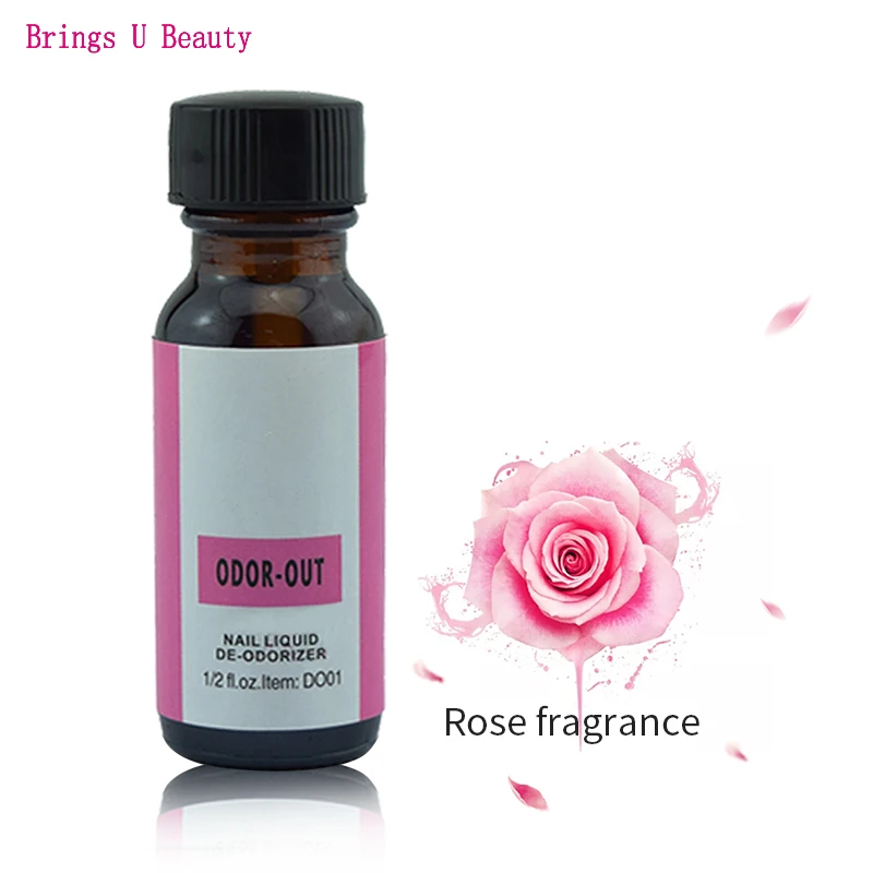 Дизайн ногтей акриловый жидкий Запах Удаление Запаха розы ароматизатор с