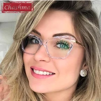 women cat eye prescription glasses transparent frame optical lenses teens fashion designer eyewear