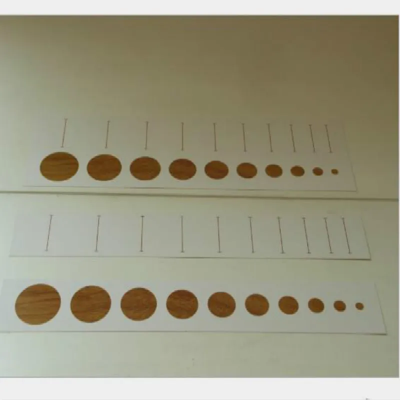 

12 шт./лот, развивающие игрушки для детей раннего возраста, Монтессори, философия, образование, цилиндрическая бумажная карта