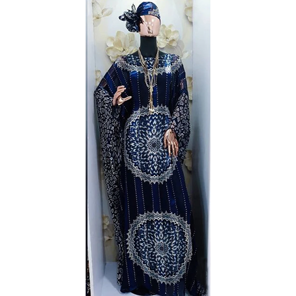 Мусульманская Мода абайя Дубай платье кафтан Дизайн узор полоса печать