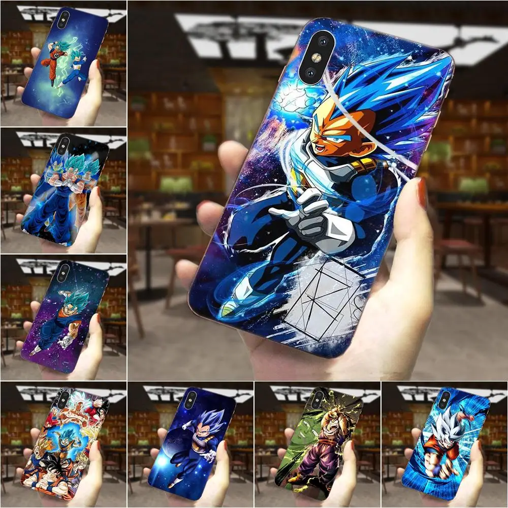 Dragon Ball Super Vegeta мягкий чехол с рисунком для huawei P7 P8 P9 P10 P20 P30 Lite Mini Plus Pro Y9 Prime P Smart Z 2018