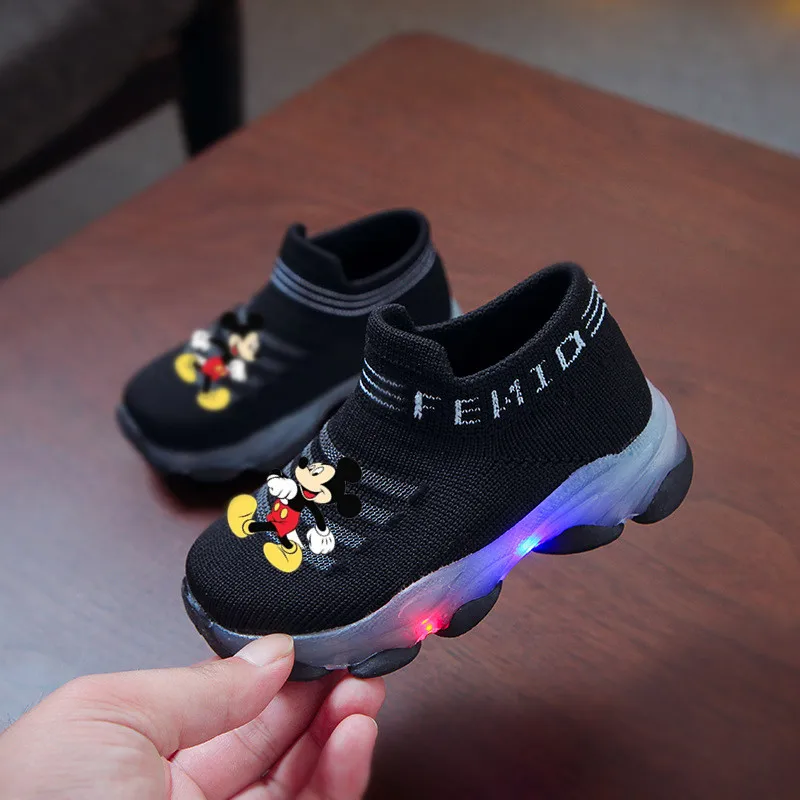 Детские Нескользящие водонепроницаемые туфли с мягкой подошвой и