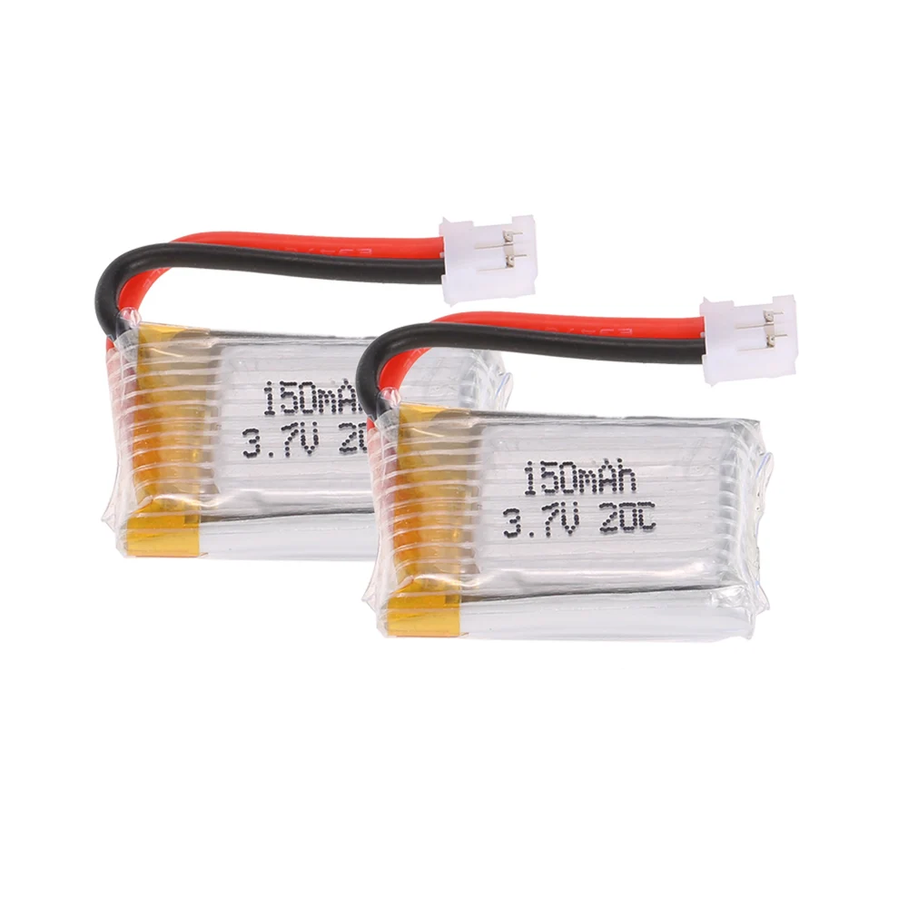 2 шт. GoolRC T36 3 7 в 150 мАч Lipo батарея запчасть для NH-010 H36 Дрон Квадрокоптер | Игрушки и
