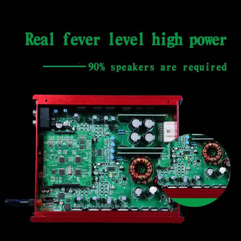 DSP Аудиопроцессор 31 Мощность автомобильный усилитель без потери качества 4 х