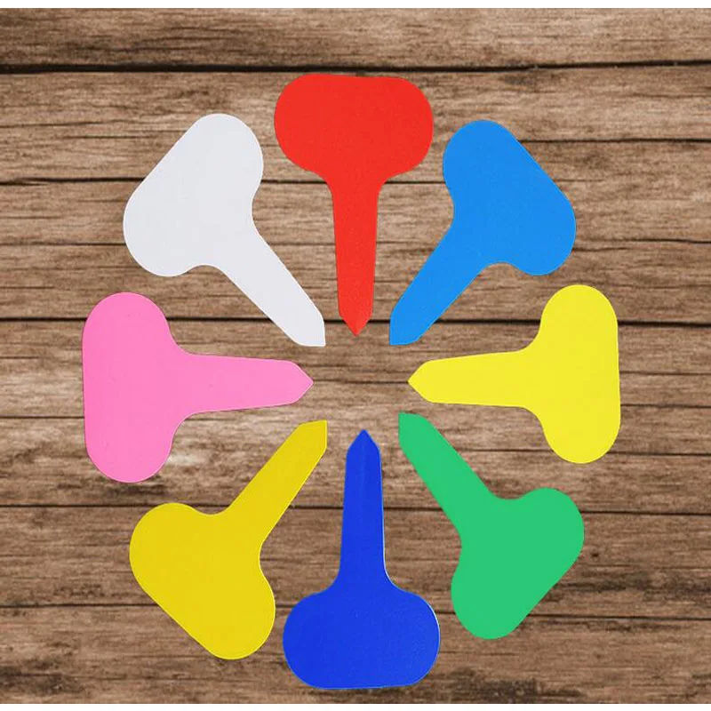 30 шт. пластиковые t образные ярлыки для растений Ювелирные изделия Детский сад