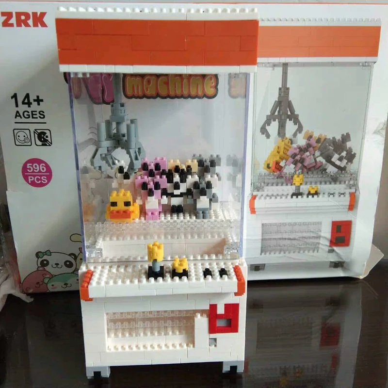 ZRK 7804 зажим для игровой площадки машинка кукол Ловец животных утка панда DIY Мини