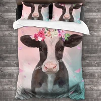 cow bedding set duvet cover pillowcases comforter bedding sets bedclothes