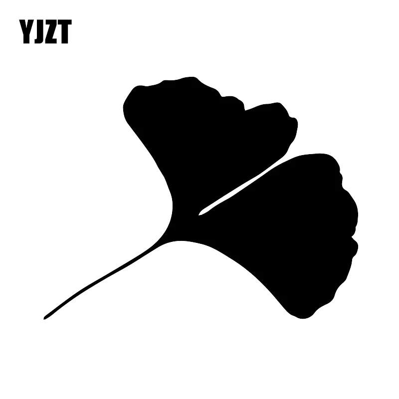 YJZT x см модные блестящие листья гинкго украшение для окна бампера автомобильная
