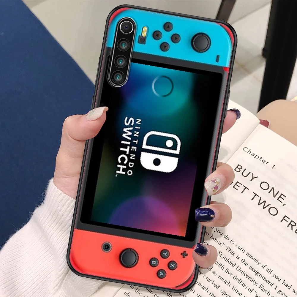 Игровые контроллеры переключатель чехол для телефона Xiaomi Redmi Note 7 8 9 10 7A 8T 9A 9T 9S 10S Pro