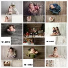 Фотография новорожденных фон с деревянным полом темно-коричневый настенные текстурные фоны на заказ для студийных День рождения Декор студийных портретов Фон для студийной съемки с изображением