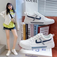 2021 spring and autumn new students fashion full matching leisure sports shoes based on mare womens white shoes