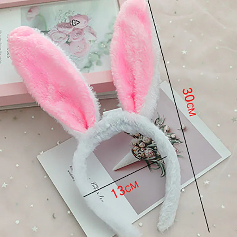 

Luminous Easter gift rabbit ear headband Easter decoration for home Bunny hairband kids gift Easter party supplies cosplay props