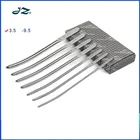 Медицинский Гинекологический инструмент JZ, расширитель матки из нержавеющей стали 304, расширитель матки, разделитель шейного отдела ануса, разделитель стержня, открытый стержень 3,5-9,5 мм