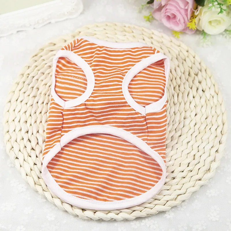 Новинка 2020 Модный классический жилет для собак и щенков футболка одежда в