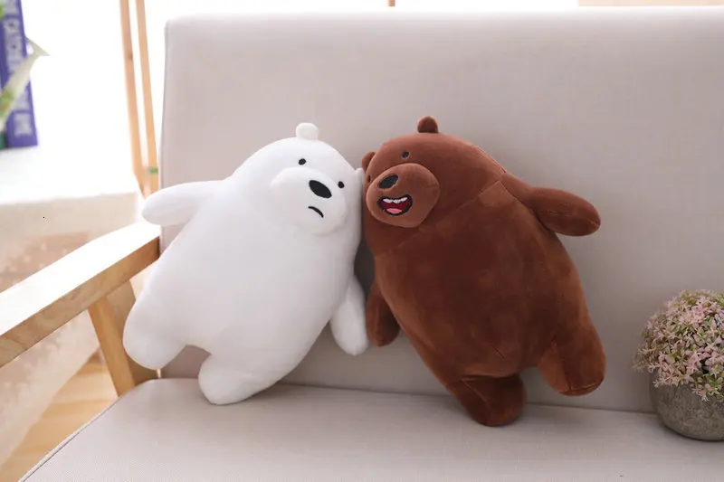 10 см-50 см Kawaii Мы Голые Медведи панда плюшевая игрушка мультяшный медведь мягкая кукла Медведь Панда Мягкая кукла Дети Детские игрушки подарок на день рождения