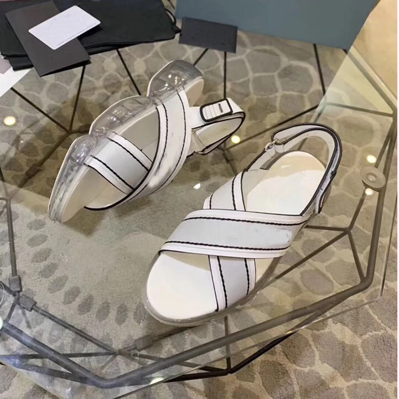 Женские сандалии Роскошные дизайнерские сандалии-гладиаторы Модные туфли на