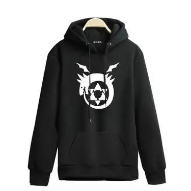

Unisex Fullmetal Alchemist Pullovers Hoodies Sweatshirts Fullmetal Alchemist Edward Elric Jacket Coat
