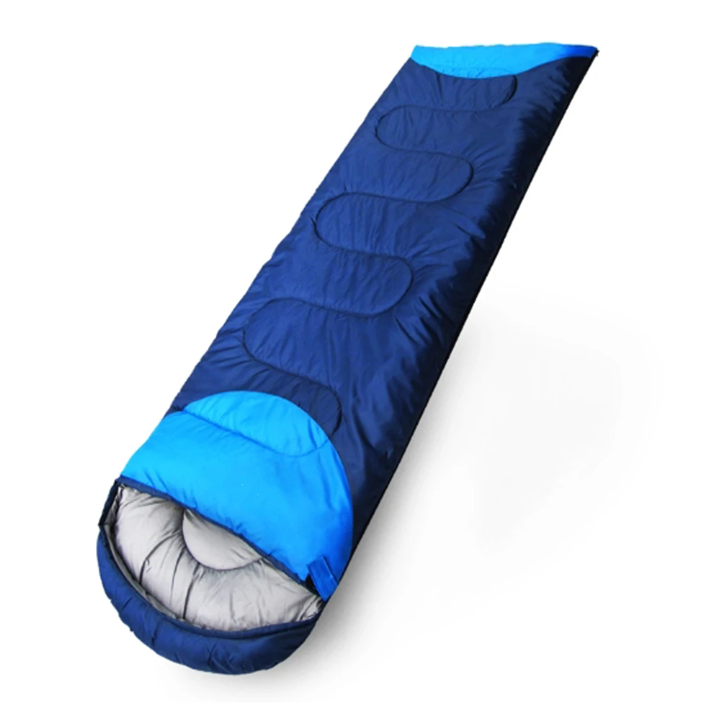 Открытый путешествия Кемпинг с капюшоном держать теплый гусиный хлопок спальный
