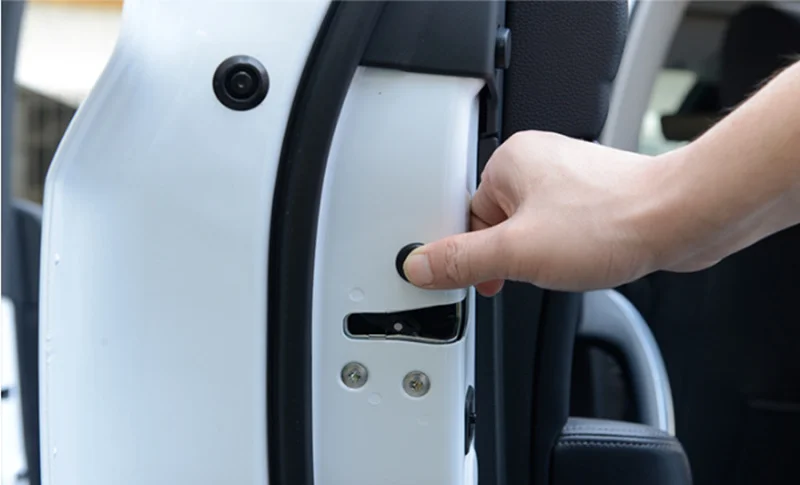 12 шт. Автомобильная дверная Блокировка защитная крышка винта автомобильные