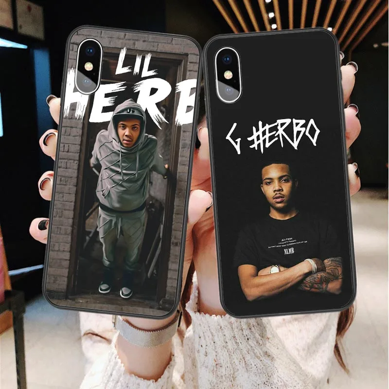 G Herbo силиконовый чехол для телефона iPhone Xs 8 8Plus 7 Plus 6 6S X XS MAX 5 5S SE XR Lil Herb Cover Coque