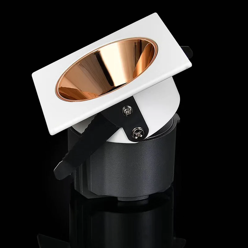 Встраиваемые квадратные приглушаемые светодиодные светильники 12W18W35W COB