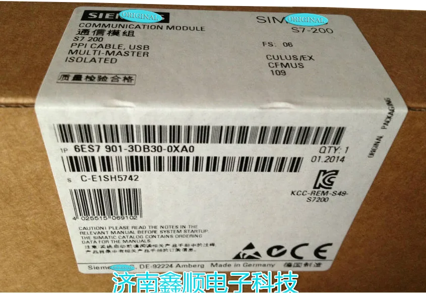 

New Original In BOX 6ES7 901-3DB30-0XA0 6ES7901-3DB30-0XA0 {Warehouse stock} 1 Year Warranty Shipment within 24 hours