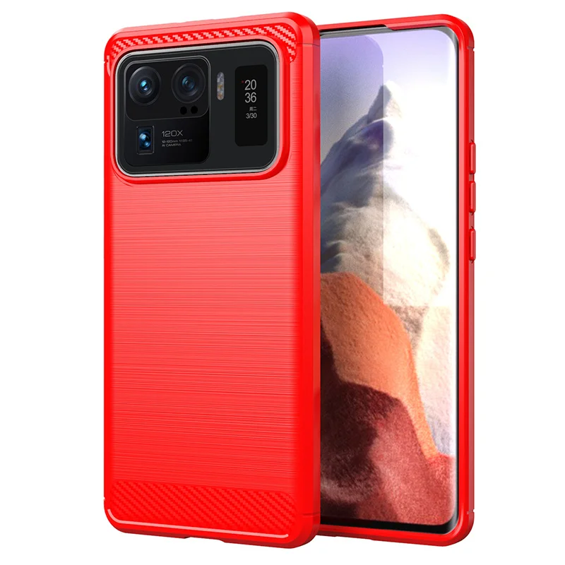 For Cover Xiaomi Mi 11 Ultra Case For Mi 11 Ultra Capas Silicone Shockproof Phone Bumper Soft TPU For Cover Mi 11 Ultra Fundas