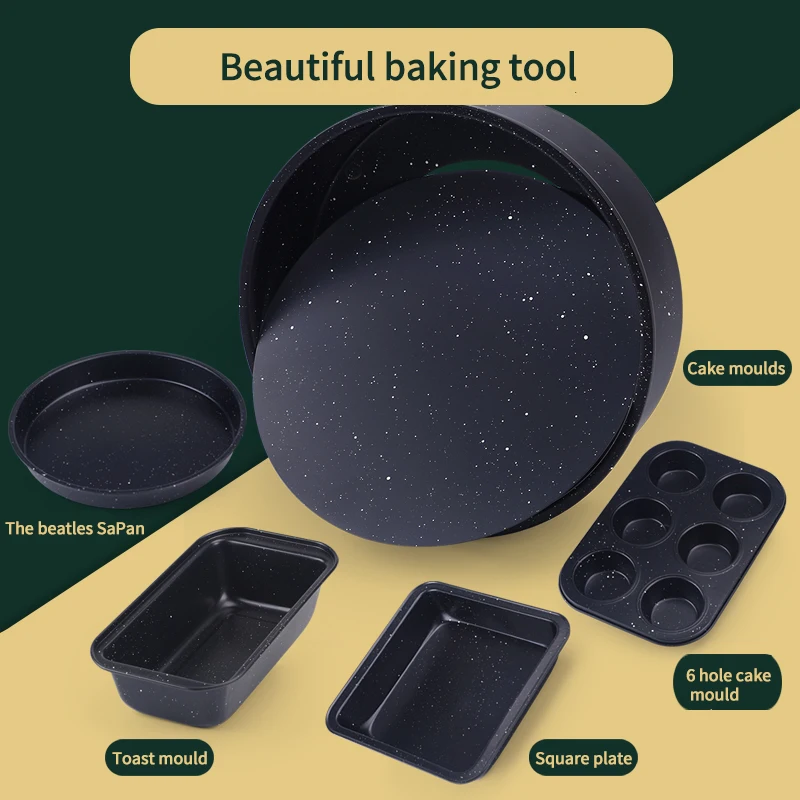 

Baking Tool Set Getting Started Home Biscuit Tart Newbie Oven Baking 8 Inch Hurricane Cake Mold Package