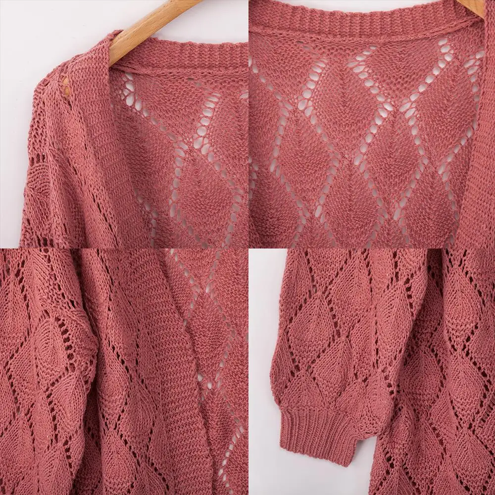 2019 осенний длинный женский кардиган Повседневная модная уличная одежда