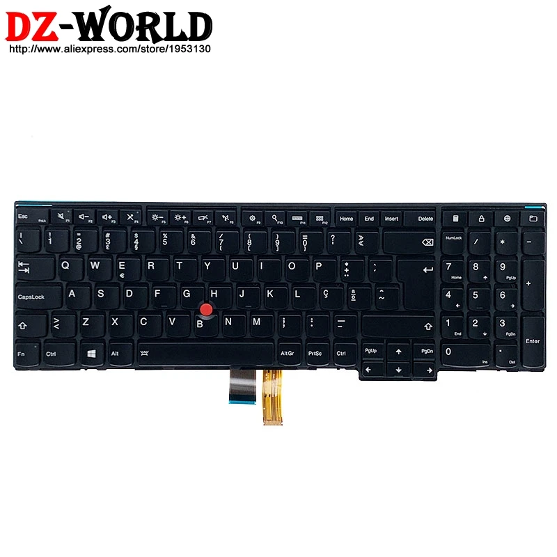 Новая Оригинальная PT португальская клавиатура с подсветкой для ноутбука Lenovo