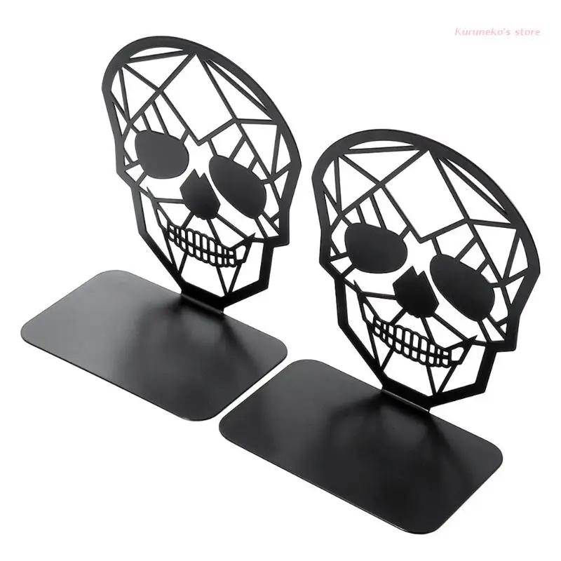 Полые настольные Нескользящие подставки для книг в форме черепа художественная
