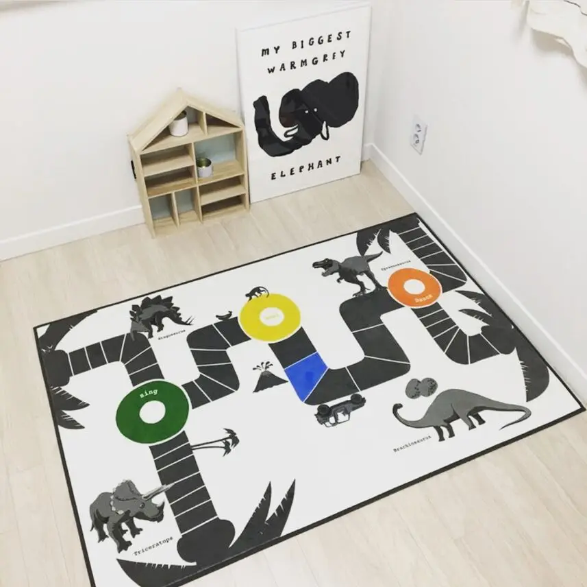 

Adventure Baby Plays Mat Crawling Carpet Children Game Pad Carpet Kids Rug Mat Living Room Rugs Cotton Carpet Rugs Floor Mat