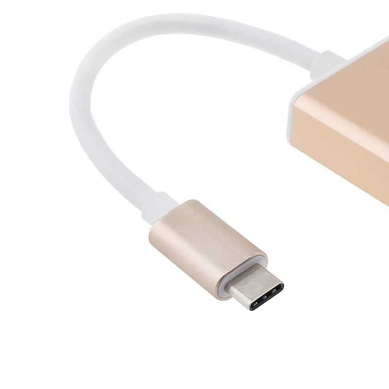 Переходник с USB Type C на HDMI-совместимый переходник штырь-гнездо для видео и аудио